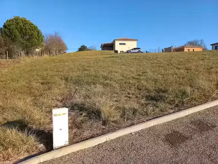 vente terrain 1096 m² à monclar-de-quercy (82230)  48 000 €