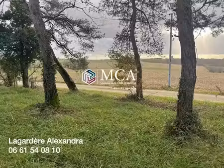 vente terrain 800 m² à escassefort (47350)  29 000 €