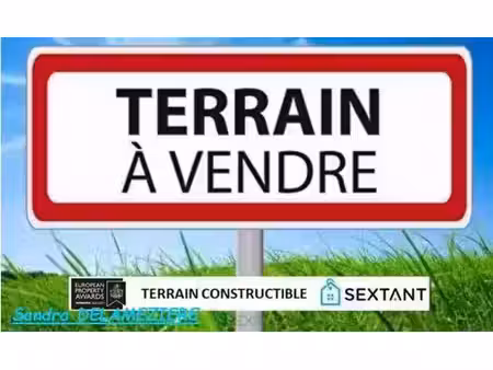 vente terrain 878 m² à le quesnel (80118)  35 000 €