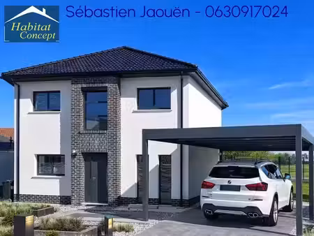 vente maison neuve 6 pièces 127.87 m² à baralle (62860)  258 547 €