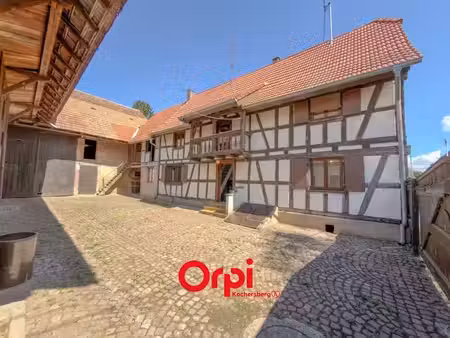 vente ferme 6 pièces 152 m² à berstett (67370)  315 000 €