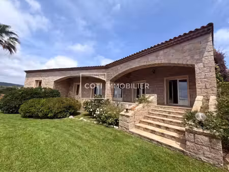 tizzano - maison en pierre vue mer - 130m2
