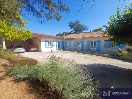 maison individuelle sur sous sol avec grand terrain