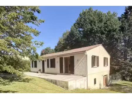 maison 4 pièces sur 1250 m² boisés  sans vis-à-vis  à 7 km d