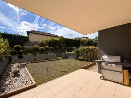 a vendre - appartement t2 rez-de-jardin - cessy