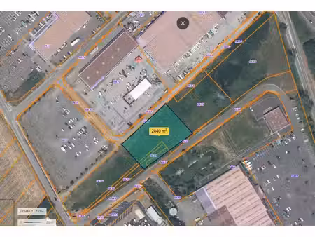 zone commerciale perrigny auxerre - terrain constructible de 2854m²