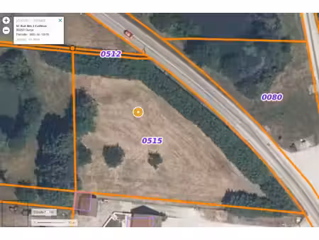 gurgy - belle parcelle de terrain a batir de 3299m²