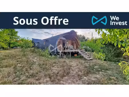 maison écologique en bois avec dépendances & autonomie — cha