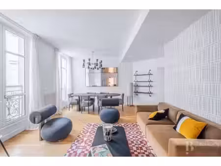 appartement de 2 chambres de luxe en location à provence-opéra – grands boulevards  paris 