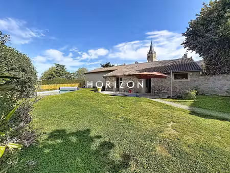 lancie: maison vigneronne 130m²  1132m² terrain