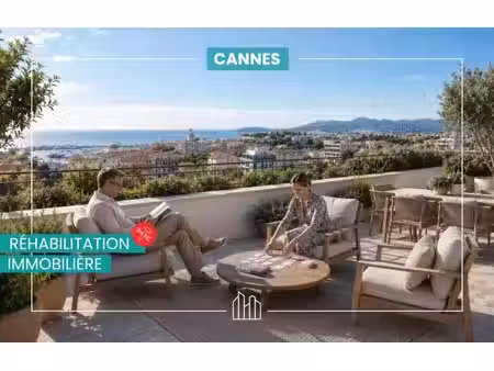 vente appartement neuf 1 pièces 22m2 cannes - 224640 € - surface privée