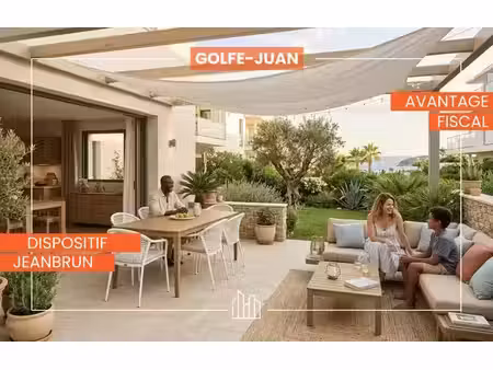 vente appartement neuf 3 pièces 57m2 golfe-juan - 459900 € - surface privée