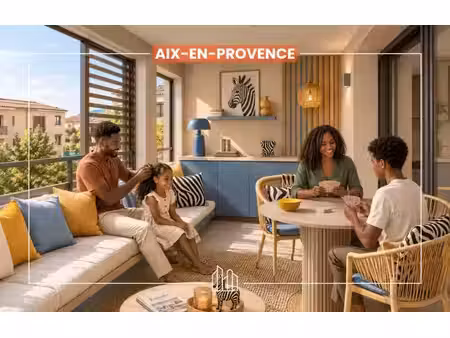 vente appartement neuf 4 pièces 85m2 aix-en-provence - 503886 € - surface privée