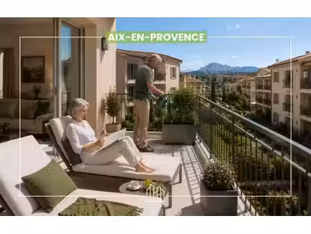 vente appartement neuf 2 pièces 54m2 aix-en-provence - 316000 € - surface privée