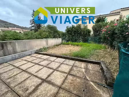 viager libre – t3 duplex avec jardin  parking et cave à manosque – investissement locatif