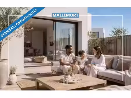 vente maison neuf 4 pièces 76m2 mallemort - 309300 € - surface privée