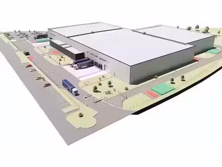 location entrepôt houdan 78550 3000m²