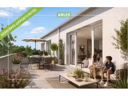 vente appartement neuf 3 pièces 62m2 arles - 178900 € - surface privée