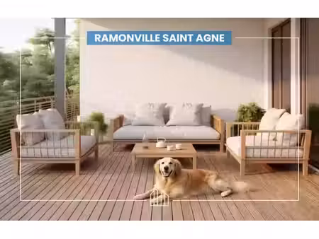 vente appartement neuf 3 pièces 71m2 ramonville-saint-agne - 283300 € - surface privée