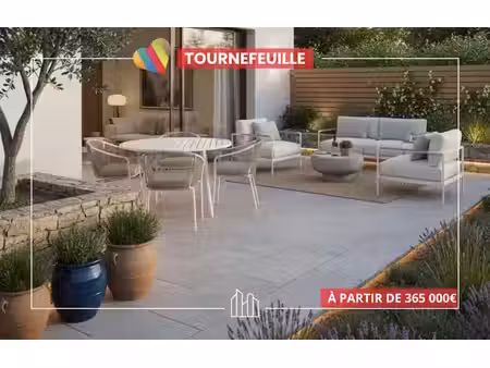 vente maison neuf 4 pièces 85m2 tournefeuille - 369000 € - surface privée