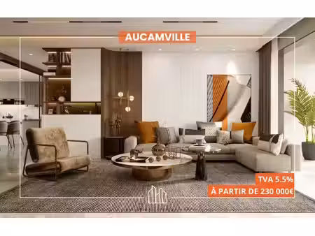 vente maison neuf 4 pièces 84m2 aucamville - 230000 € - surface privée