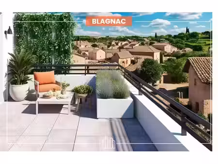 vente appartement neuf 2 pièces 48m2 blagnac - 210033 € - surface privée