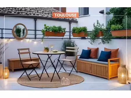 vente appartement neuf 2 pièces 40m2 toulouse - 235400 € - surface privée