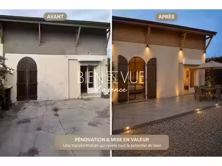 vente maison 2 pièces 65 m² à ares (33740)  220 000 €