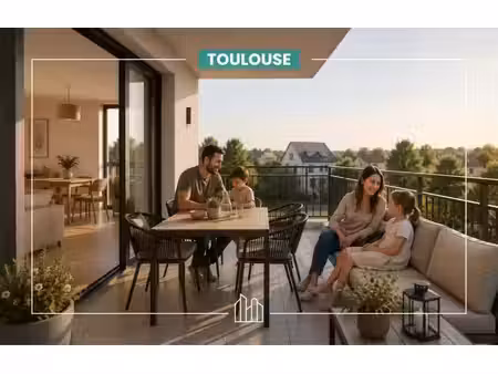 vente appartement neuf 5 pièces 92m2 toulouse - 509900 € - surface privée