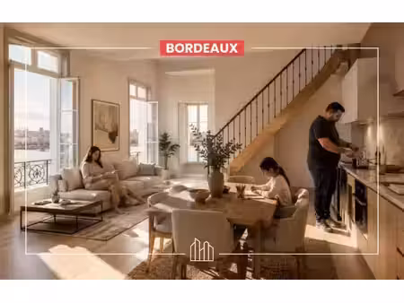 vente appartement neuf 4 pièces 95m2 bordeaux - 570000 € - surface privée