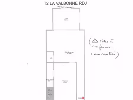 t2 de 51 m2 avec terrasse neuf agréable en plein centre ville de la valbonne/béligneux.