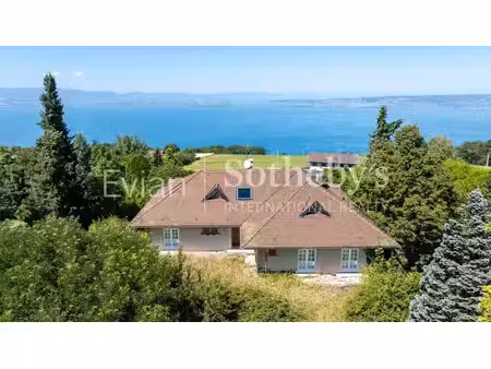 villa vue lac saint paul en chablais