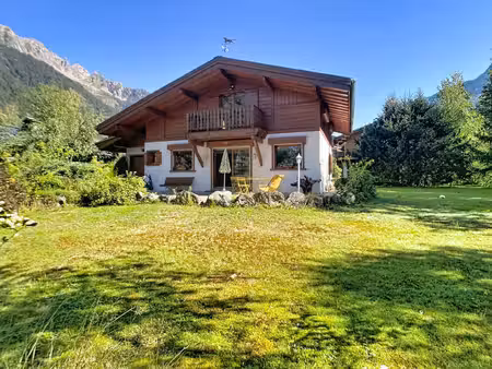 chalet 3 chambres  chamonix plaine des praz