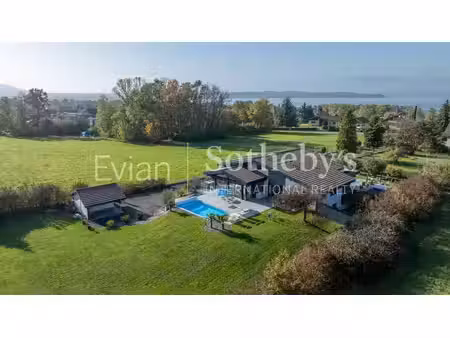 anthy sur léman  villa contemporaine
