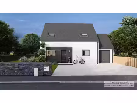 vente maison neuve 6 pièces 95 m² à landerneau (29800)  322 000 €