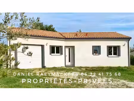 montpon-ménestérol (24700) ? maison de plain-pied de 2022 ?3 pieces? dpe a/a