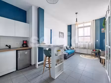 appartement t2 de 44m² avec parking - métro gare de tourcoing