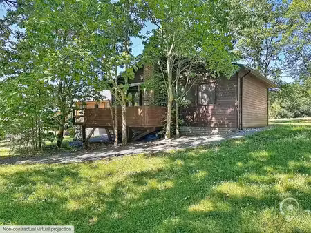 sous option - superbe chalet avec permis pour location tour…