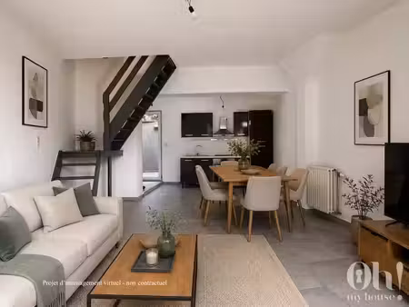 maison 3 ch tout confort avec terrasse à l'abri des regards