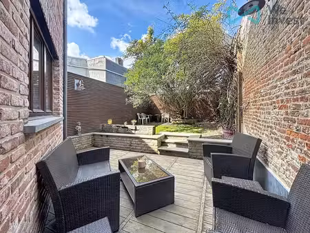 a vendre - maison de caractere de 5ch et jardin/ terrasse