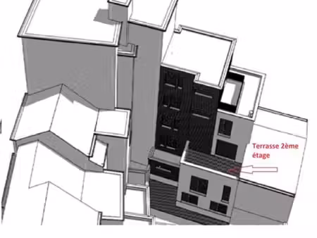 appartement 1 chambre avec terrasse