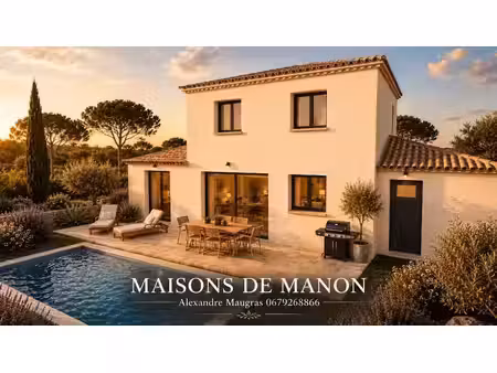 vente maison neuve 4 pièces 94 m² à le thoronet (83340)  389 000 €