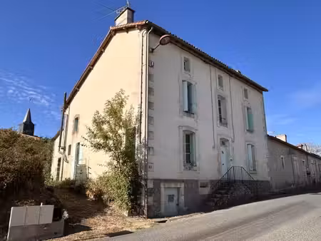ensemble immobilier a restaurer (3 logements et une dépendance)   centre bourg  jardin ...