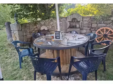 bar / restaurant avec licence iv murs + fonds + appartement