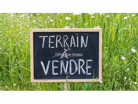 (56410 erdeven) terrain 456 m² idéalement situé  proche commerce et 3 km des plages