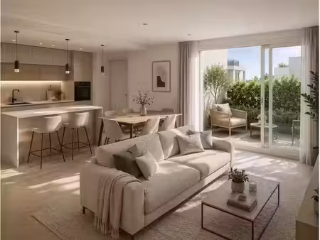 vente appartement 2 pièces 46 m² à la rochelle (17000)  225 000 €