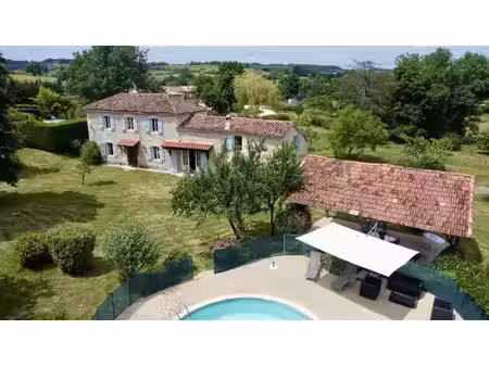 douceur de vivre en gascogne – maison en pierre avec piscine