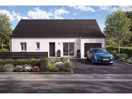 terrain avec maison neuve à vendre