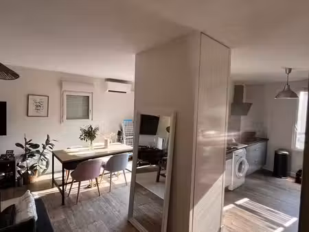 appartement t2 meublé + clim