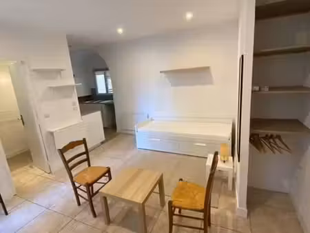 particulier loue studio meublé rénové quartier mairie